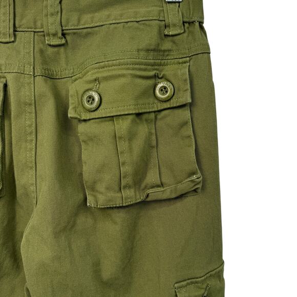 Mustway Green Y2K Cargo Pant Women's SZ 4 Streetwear Utility Outdoor Comfort Fun - Picture 7 of 10